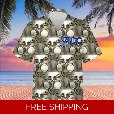 Hawaiian Shirt Unisex Le Studio Drum Kit s